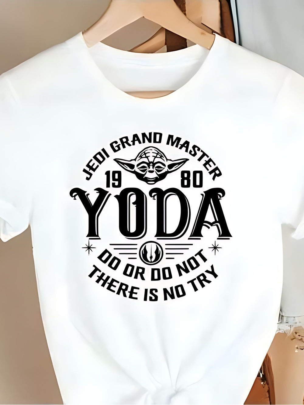 Yoda Do Or Do Not Star Wars Jedi Quote Graphic Unisex T-Shirt